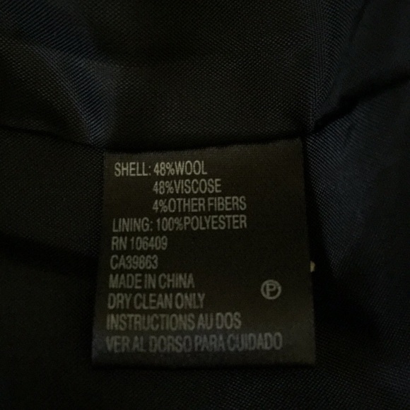 Tahari Gray Pink Plaid Short Jacket Wool Blend - Picture 6 of 6